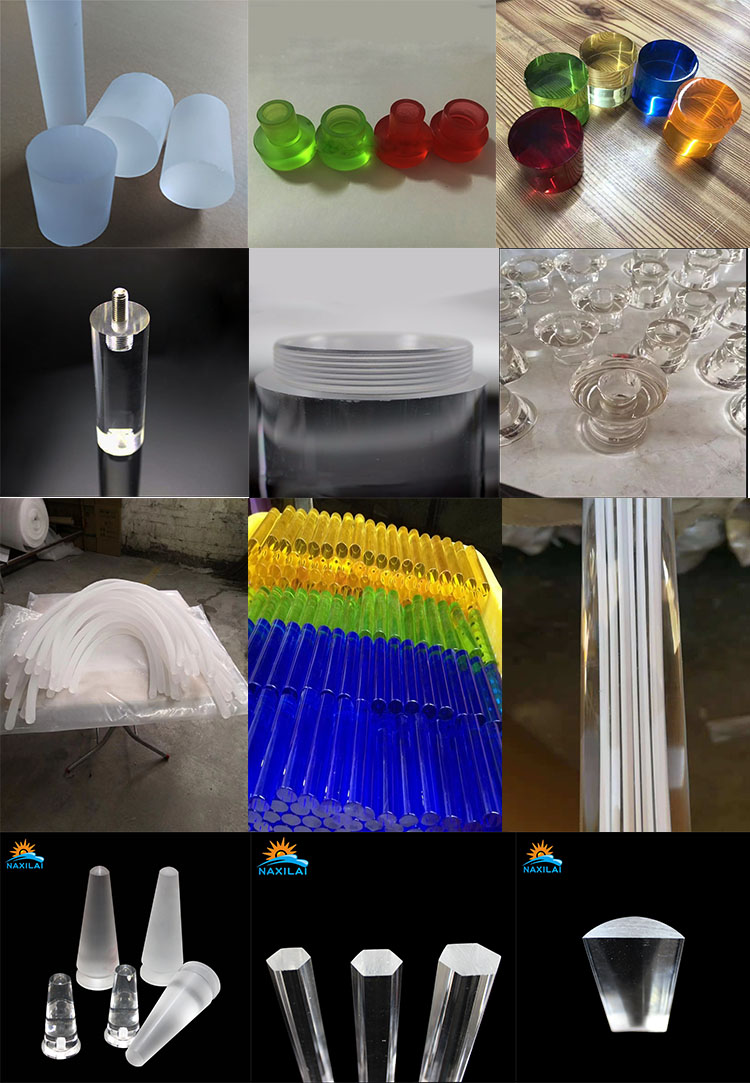 Round Bubble Acrylic Rod
