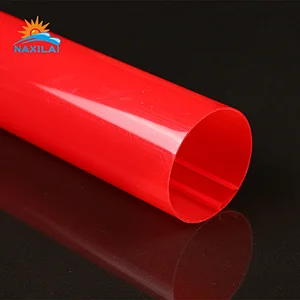 Naxilai Red Transparent Polycarbonate Tube