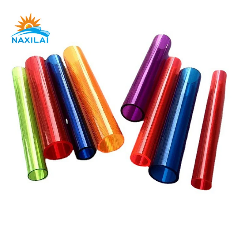 Naxilai Plastic Polycarbonate Tube Orange