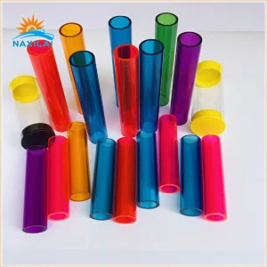 Naxilai Plastic Polycarbonate Tube Orange