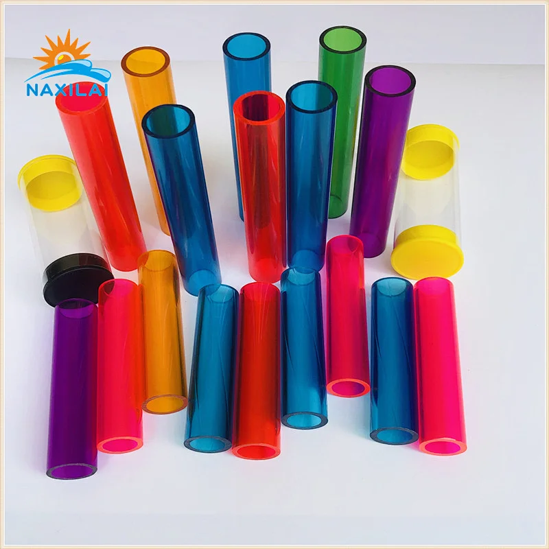 Naxilai Plastic Polycarbonate Tube Orange