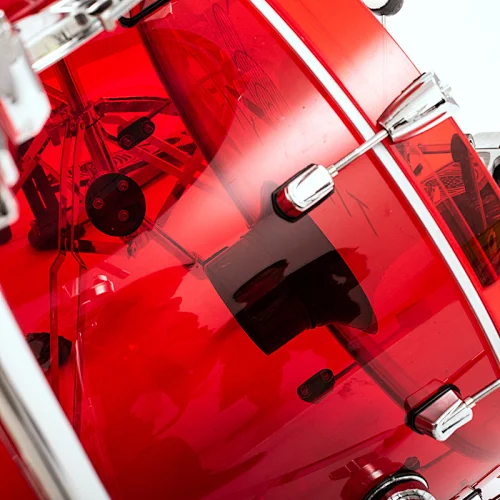 acrylic snare shell