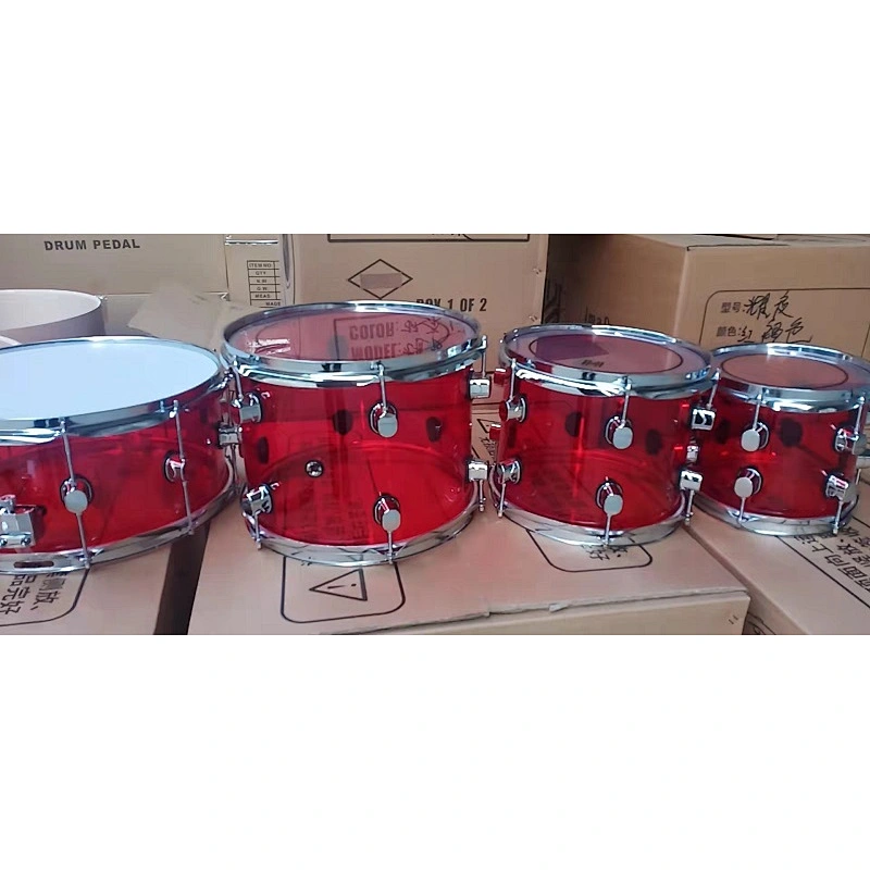 custom acrylic drum shells