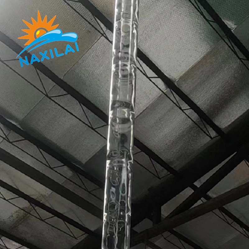 acrylic tube bamboo shaped