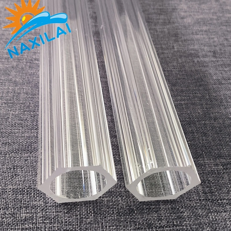 hexagon plastic tube