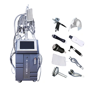 10 in 1 Multi-functional Facial Machine/Oxygen Mask Therapy Water jet Hydro Dermabrasion Facial Skin Care Beauty Equipment