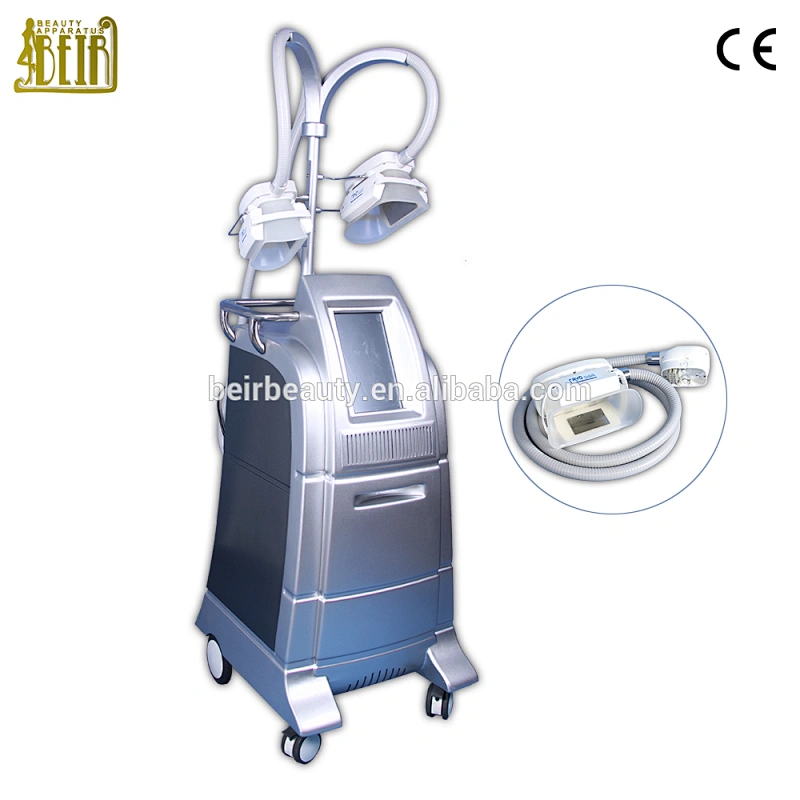 Cryo fat freezing liposuction slimming machine with 2 Silicone handpieces