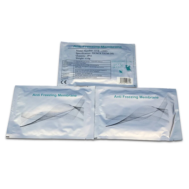 High quality MSDS TUV approved fat freezing machine antifreeze membrane 32*32cm cryo pad cryo membrane