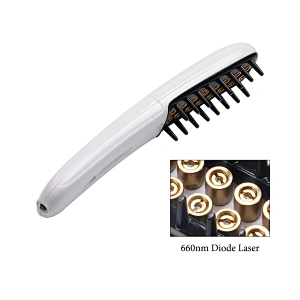 Diode laser comb/ 30nm 650nm wavelength home use laser beauty device laser hair treatment anti hair loss