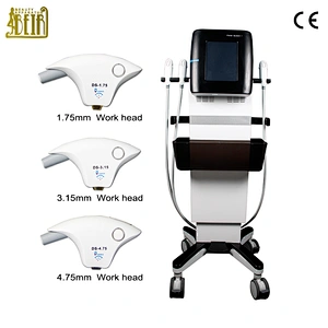 The newest pain free high focus ultrasonic cryo face lift and wrinkle removal skin rejuvenation face queen machine