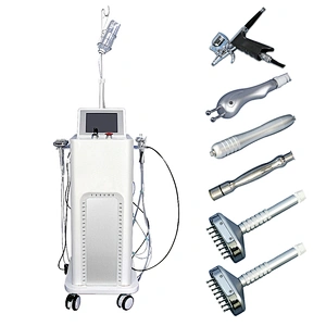 Good quality 8 bar peeling machine Hydra Oxygen facial therapy equipment electroporation skin care machine for salon use