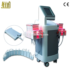 Newest desktop 12 pads 528 diode laser Quad-band i-lipolaser for body slimming