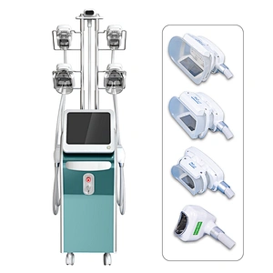 4 cryo heads working together cryotherapy weight loss machine with 5 handles criolipolisis fat freezing machine