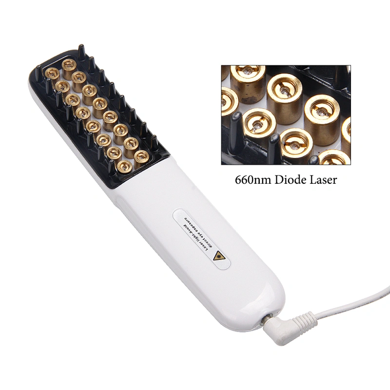Diode laser comb/ 30nm 650nm wavelength home use laser beauty device laser hair treatment anti hair loss