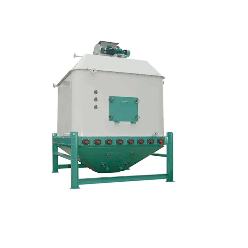 1-10TPH wood pellet counter flow cooler stabilizer machine system for post-cooking of fish and shrimp feed