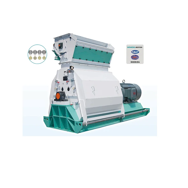 High output hammer crusher newest hammer mill crusher machine for animal feed processing plant