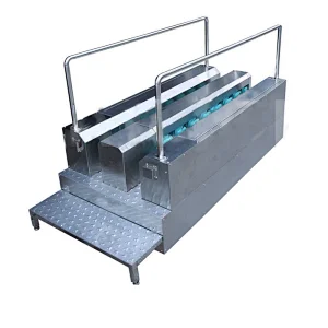 halal poultry chicken slaughter house dirty clean use boot washer equipment