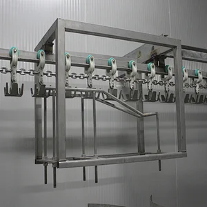 halal bird slaughter plant automatic poultry processing line unloader