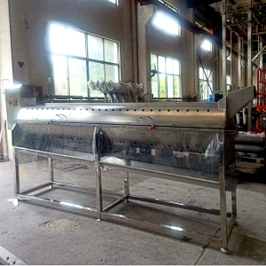 Brand new  500kgs to 1000kg per hour  Production Capacity Chicken feet yellow skin peeling machine poultry processing  machinery