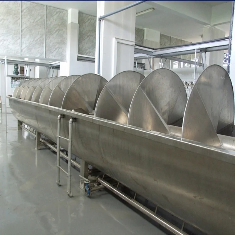 CE certificate proved Top Chinese turnkey poultry farm project chicken slaughter water spindle chiller machine with high quality