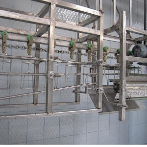 broiler farm halal poultry slaughtering house feet unloader equipment for sale