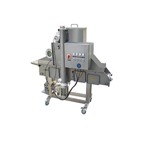 high quality Good price commercial stainless steel professional Preduster Flouring Machine for poultry meat food processing line