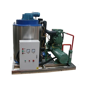 2019 year hot sale 1000kg 2T, 5T 10T, 20T cold roomuse ice making flaker machine  for chicken spiral chiller