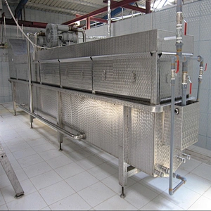 high quality full stainless steel 304 broiler farm  Automatic poultry Slaughtering house processing line equipment