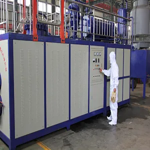 1T per batch compact  slaughterhouse waste rendering equipment for large animals