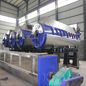 Feather recycling machine