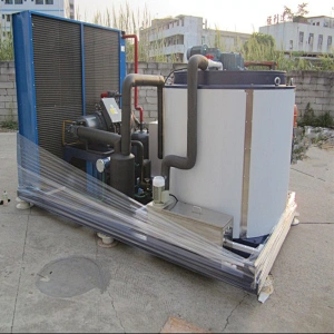 industrial Large capacity ice manufacturing plant large ice flaker producer refrigerator