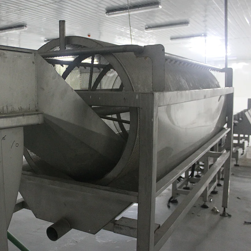 Customized Complete chicen farm turnkey project slaughterhouse processing plant feather and water sperator machinery