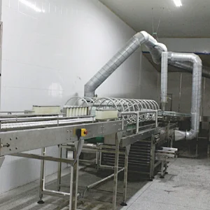 villi and broken eggshell adsorption equipment for poultry broiler breeder one day old chick farming use