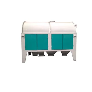 Superior quality good effect double drum sieving cleaning machine for broiler feed mill pellet  production line