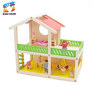 Ready To Ship small wooden miniature doll house for baby W06A259