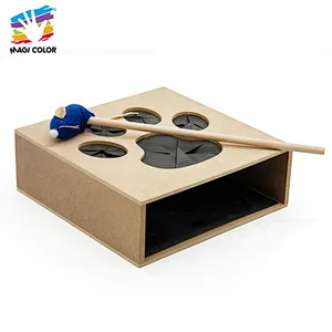 Ready To Ship interactive wooden pet toys for cat IQ training W06F088