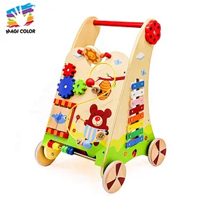 Ready To Ship intelligent wooden baby push walker for wholesale W16E034