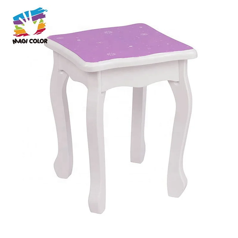 On sale kids blue wooden dressing table with drawers W08H126C