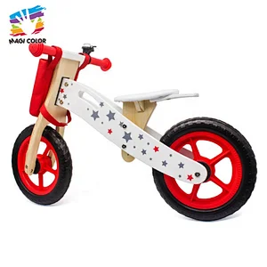 Ready To Ship preschool kids wooden toy balance bike for 1 year old W16C194C