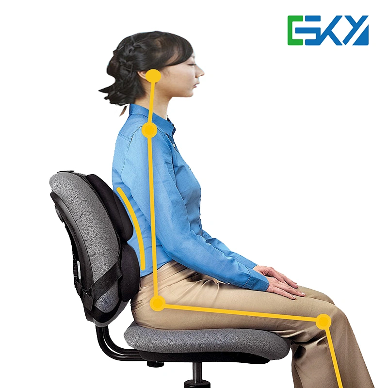 gel lumber cushion , leather car seat cushion , pain relief device - Ningbo  Esky International Trading Co.,Ltd