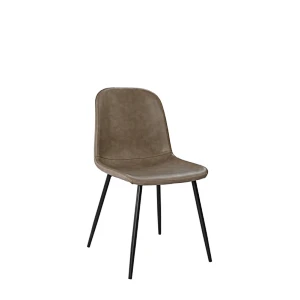 most popular dining chair,PU chair with iron tube，fabric chair