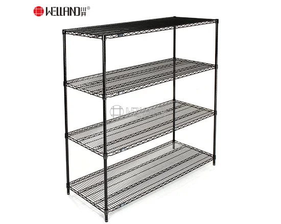 4 tiers wire racking system