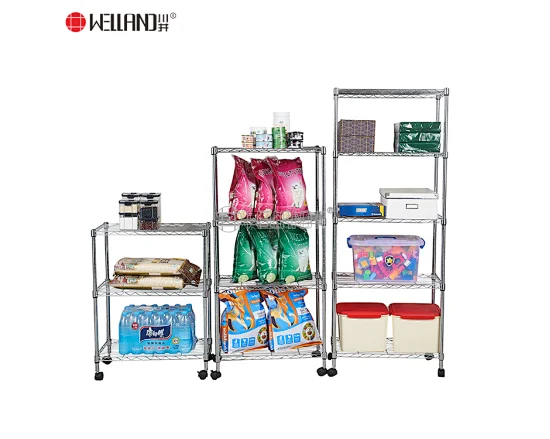 chrome wire shelf
