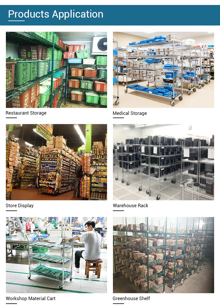 wire rack application site