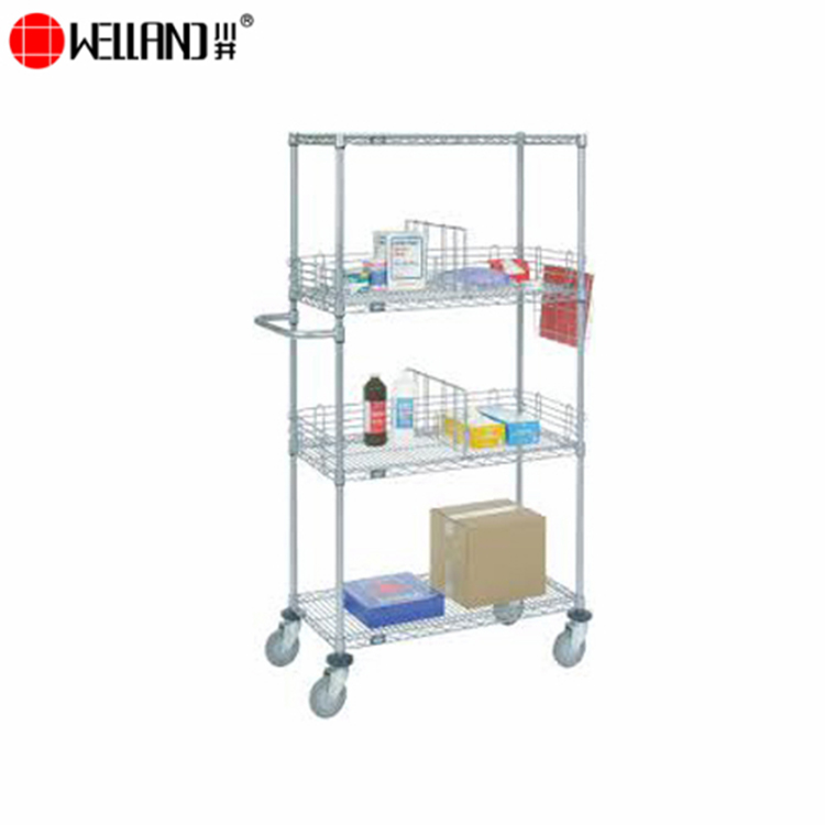 Chrome Shelf Trolley