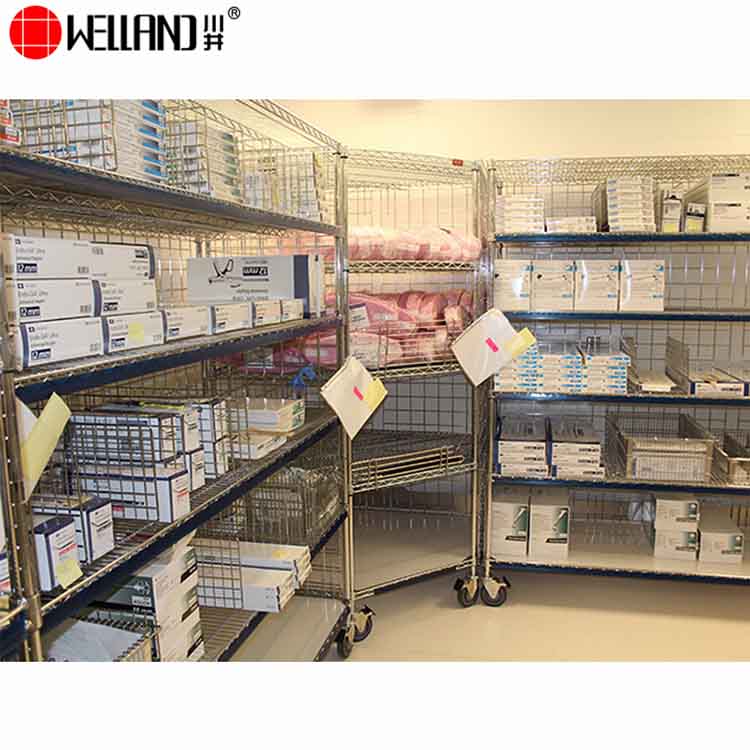 Rayonnage de fil d'hôpital