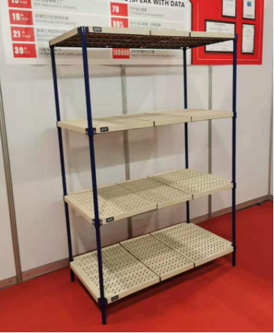 PP plastic mat shelving