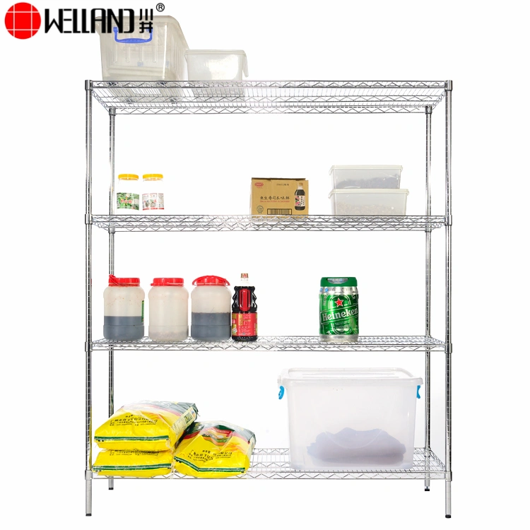 Scaffalature da cucina per ristoranti cromate