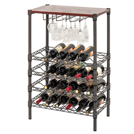 adjjustable wine shelf