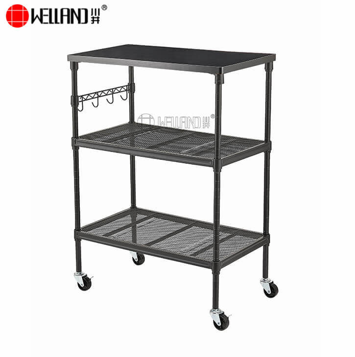 carrello da cucina con ruote